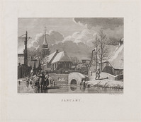 KG 07550
<br/>
De twaalf maanden: januari
<br/>
<em>Wit, Izaak Jansz. de (1744-1809)</em>